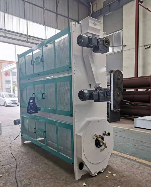 Application of K-series spiral bevel gear reducer in rice grading machine
