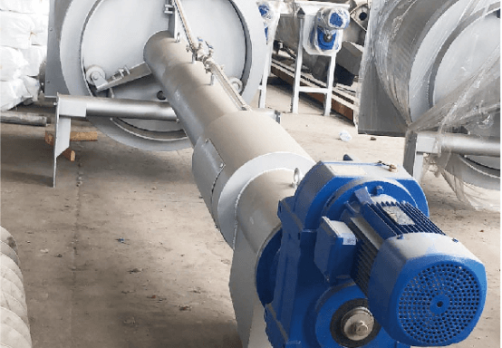 Application of parallel axis helical gear reducer in environmental protection industry sand water separator