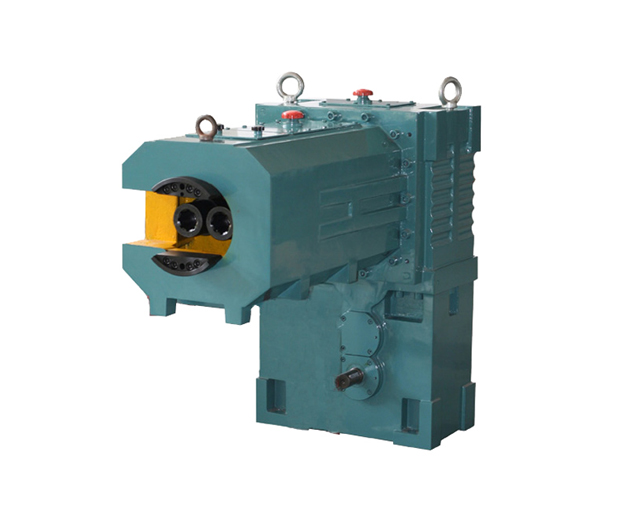 Gearbox for SZL series conical twin screw extruder
